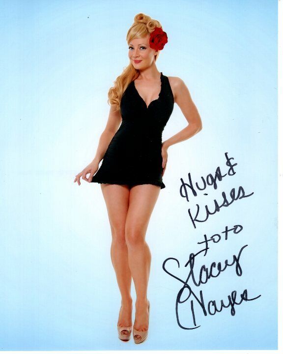 STACEY HAYES Signed Autographed Photo Poster painting