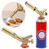 Blow Torch Lighter Brass with Adjustable Flame for BBQ Baking Brulee Creme Craft
