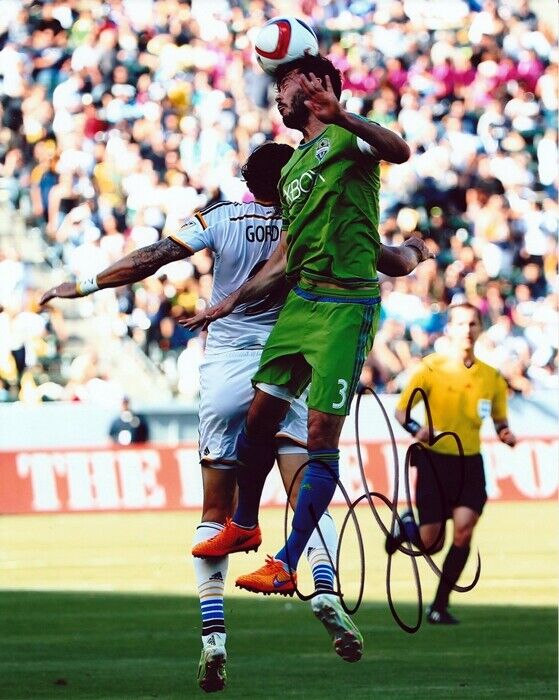 Brad Evans Autographed Signed 8x10 Photo Poster painting Seattle Sounders COA  Shipping