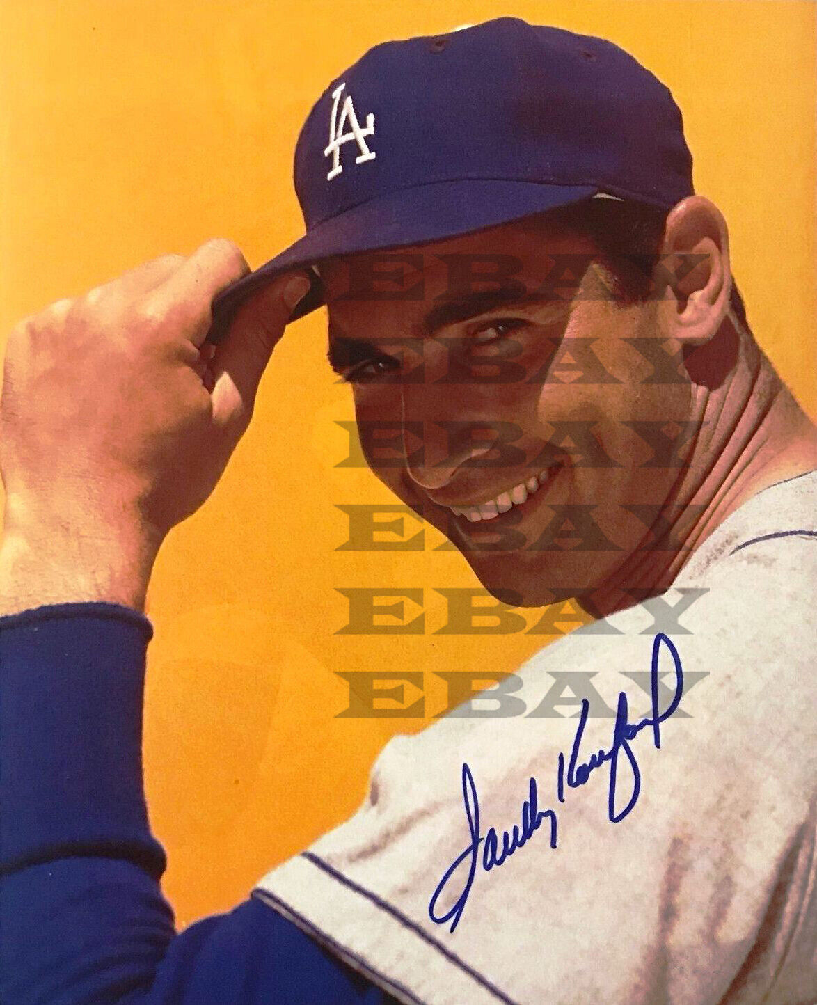 Sandy Koufax Dodgers Signed 8x10 autographed Photo Poster painting Reprint