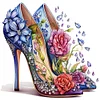 (US Local)High Heel-11CT Stamped Cross Stitch Kit(40x40cm)