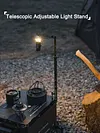 Collapsible Lamp Bracket 8 Adjustable Height for Table Thickness Less Than 28mm