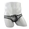 Men's Sexy Mesh Trunk See-Through Adjustable Panties