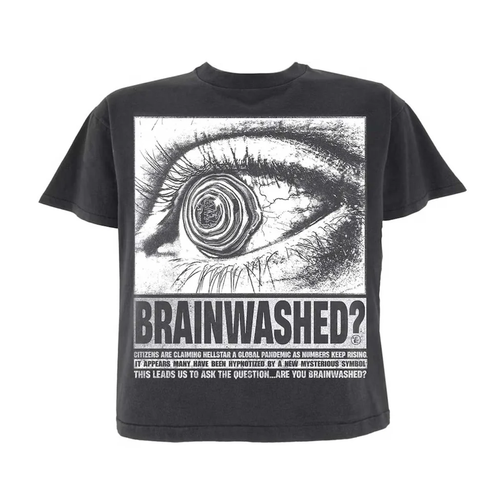 Hellstar Studios Eyeball Cotton Short Sleeve T-Shirt