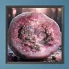 Diamond Painting -DIY Round Drill Rose Quartz Garden(40x40cm)