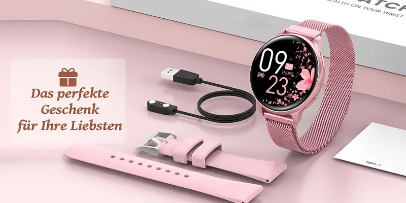 smartwatch with wireless call dial female functions sleep 19 sports music player pedometer perfect birthday gift for men women christmas halloween smartwatches for ios Product details 5