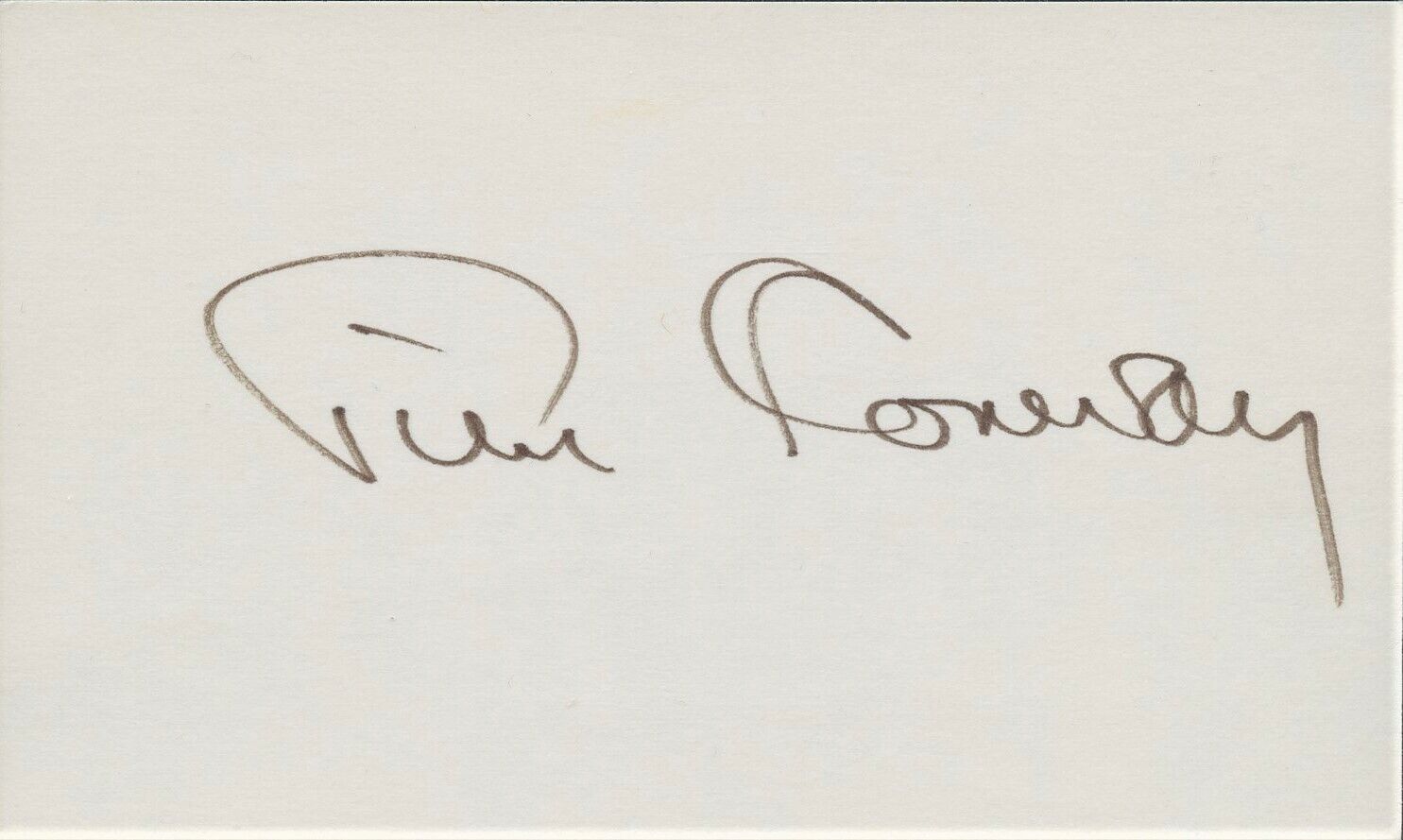 TIM CONWAY Autograph