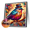 >SALE<5D DIY Full Round Drill Diamond Painting Cute Bird Kit Home Decoration 30x30cm