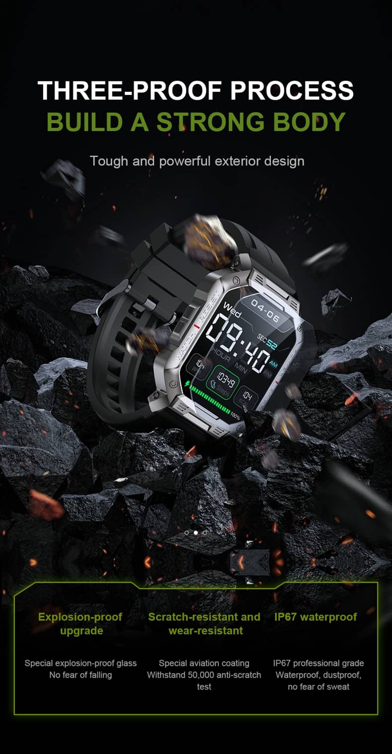 Findtime Smartwatch EX19 rugged smart watch