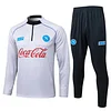 25/26 Napoli light gray  Half-Zip Training Jacket Set