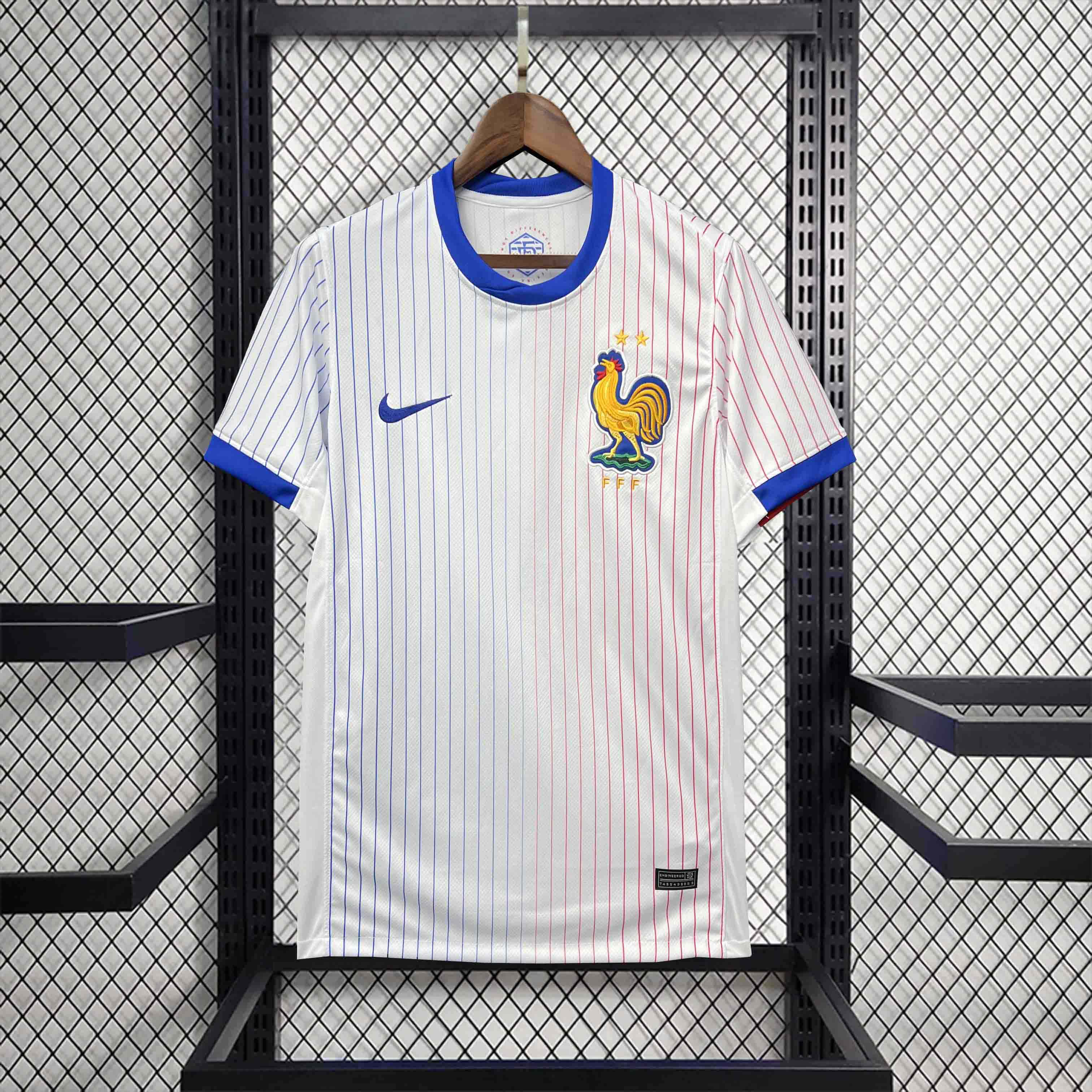 2024 France Away_Football Shirt 1:1 Thai Quality- Maxi Kit