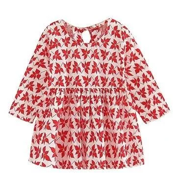 Summer Girl Dress Kids Children Dress Girls Long Sleeve Plaid Dress Soft Cotton Summer Princess Dresses Baby Girls Clothes