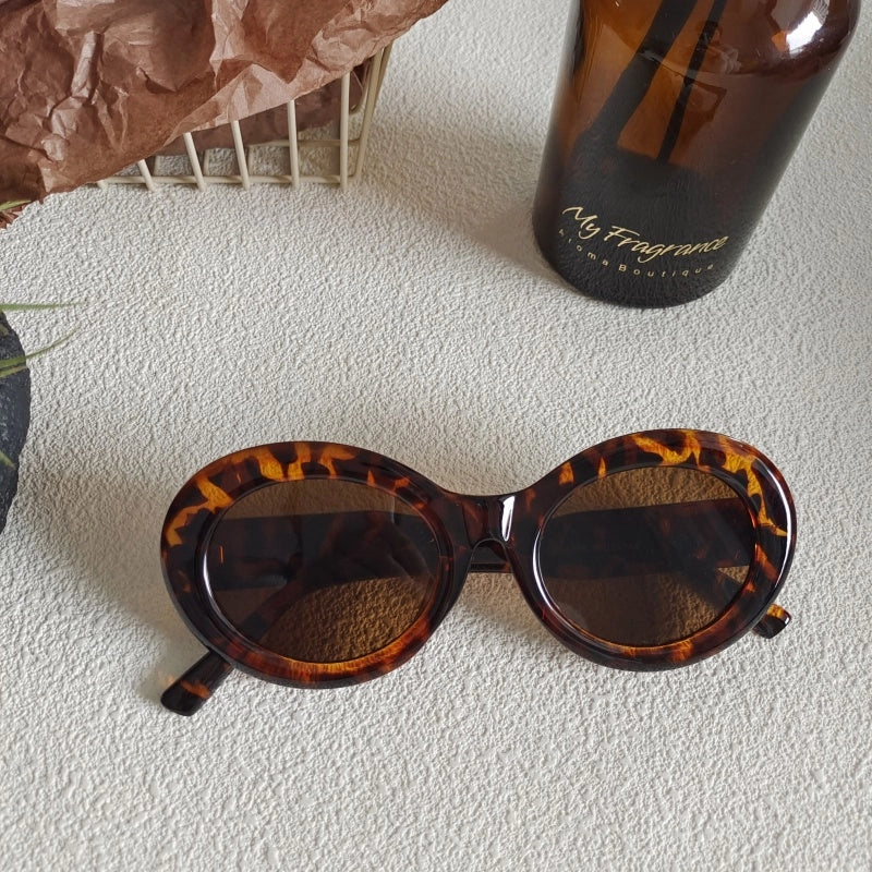 Casual Sweet Glasses Pc Resin Round Frame Square Oval Frame Full Frame Women’s Sunglasses