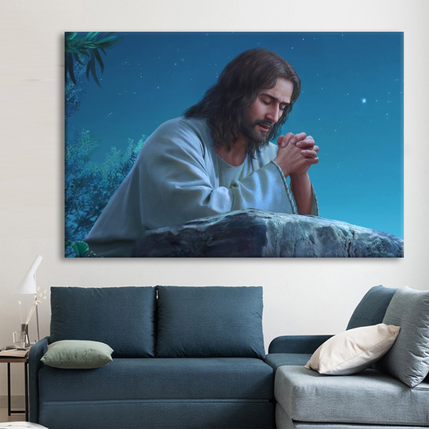 His blessing Canvas Wall Art