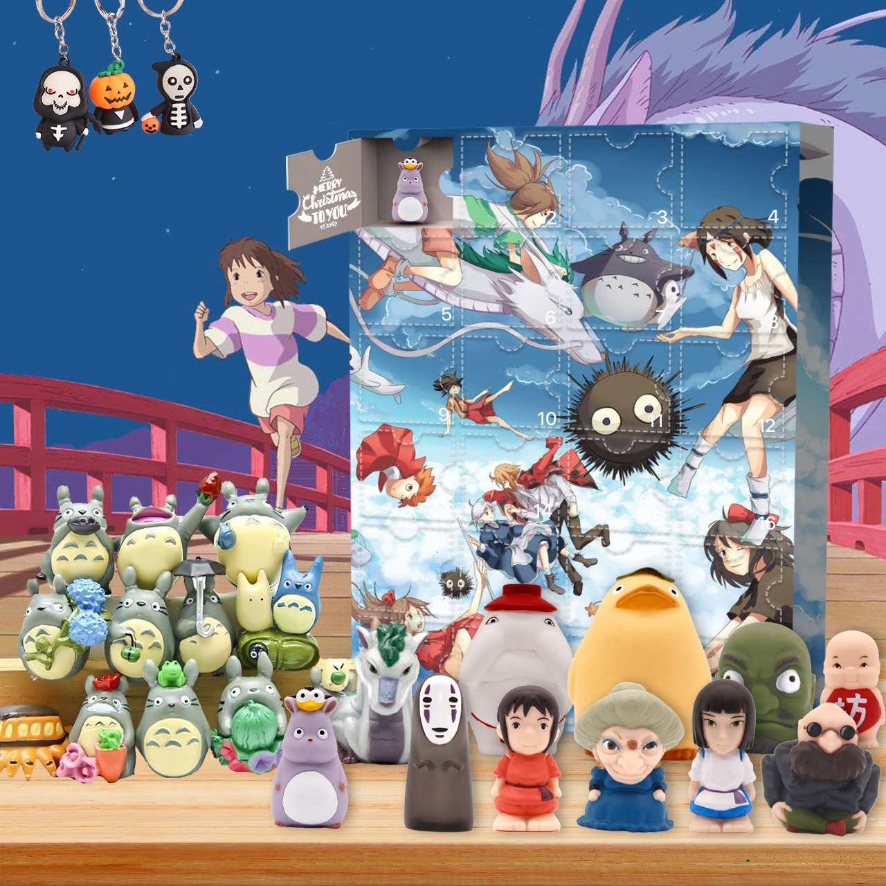 2022 Hayao Miyazaki Comics Advent Calendar -- The One With 24 Little Doors