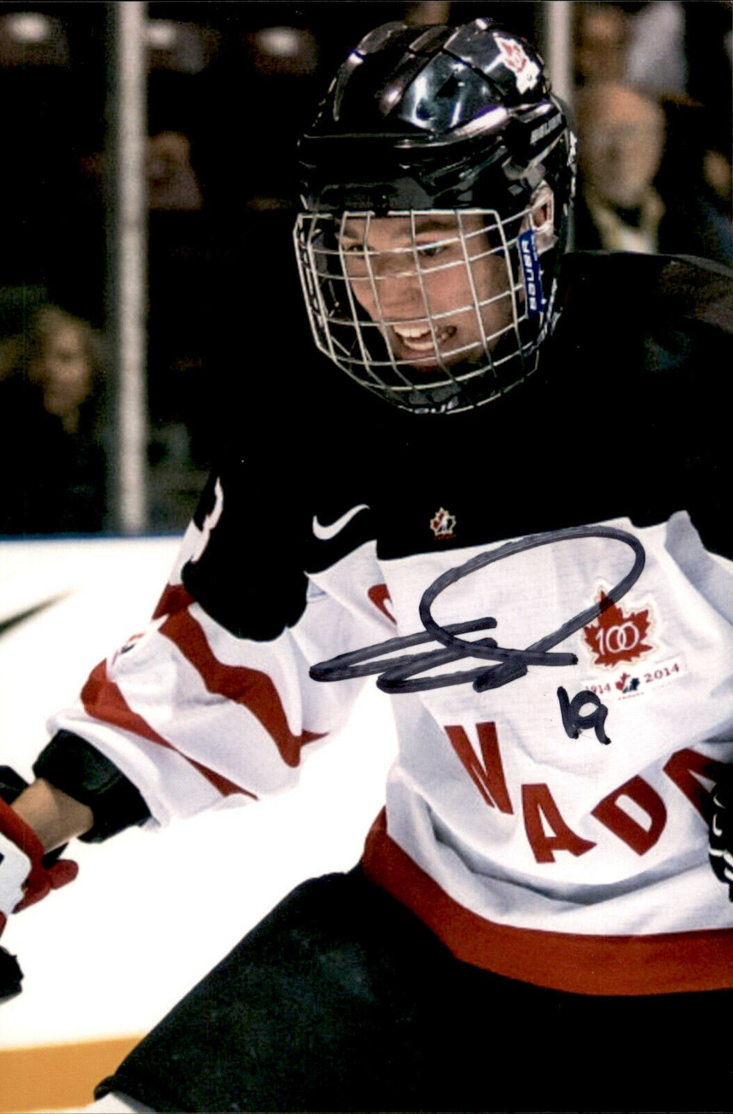 Michael O'Leary SIGNED 4x6 Photo Poster painting TEAM CANADA #2