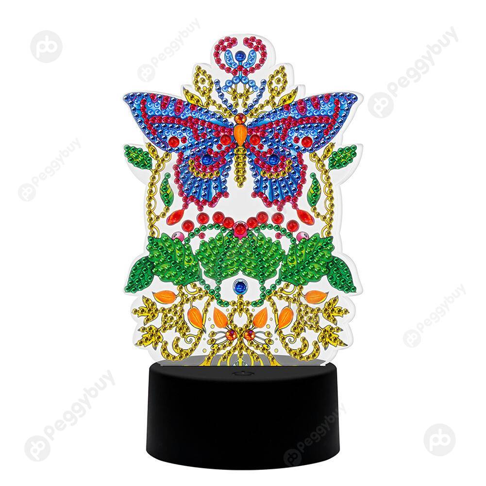 

Butterfly-DIY Creative Diamond LED Lamp, 501 Original