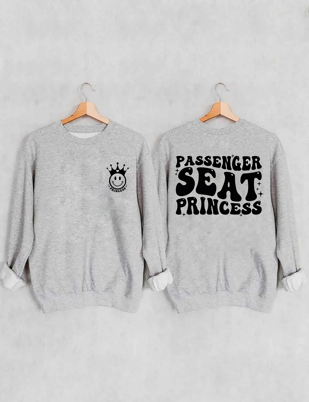 Passenger Seat Princess Sweatshirt