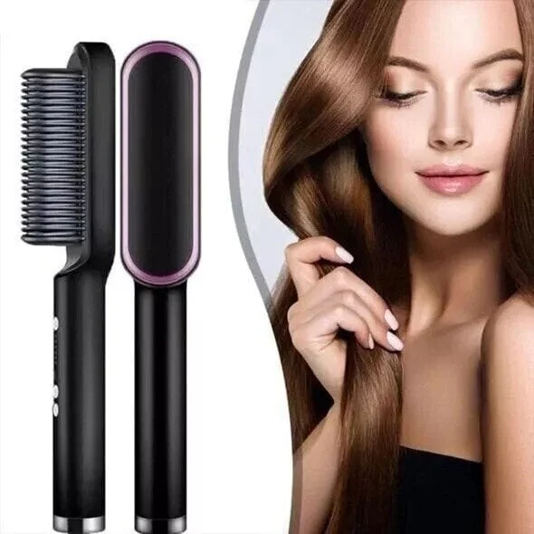 ✨Negative Lon Hair Straightener Styling Comb