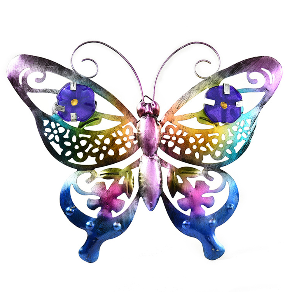 

3D Butterflies Wrought Iron Handmade Hollow Metal Butterfly Pastoral-Landscape Ligjht, 01, 501 Original