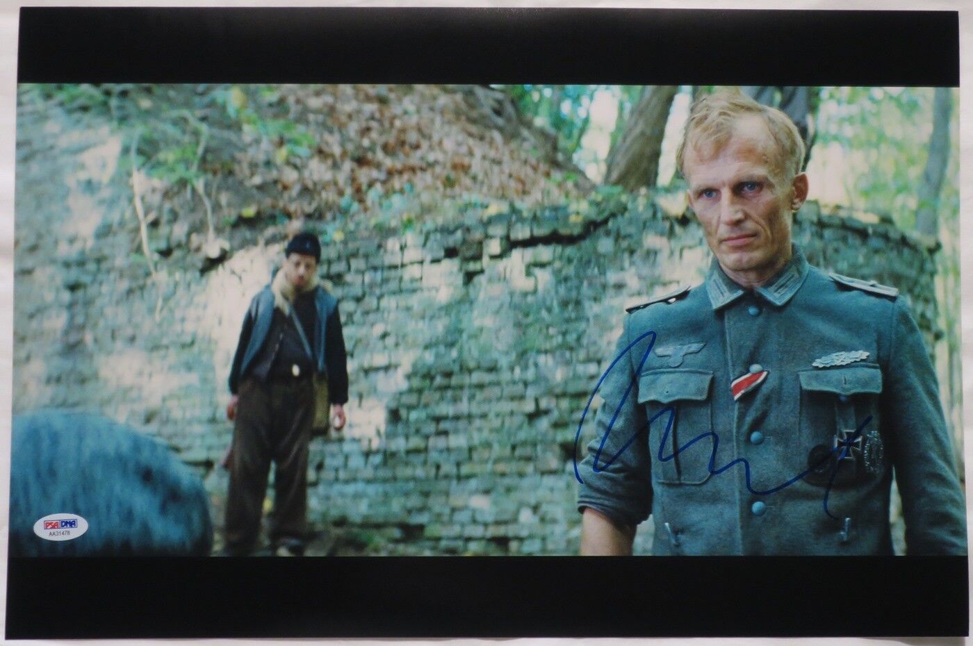 Richard Sammel Signed Inglourious Basterds Auto 12x18 Photo Poster painting PSA/DNA #AA31478