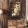 (40*60cm)Lion Lamb Saying - Full Round Drill Diamond Painting