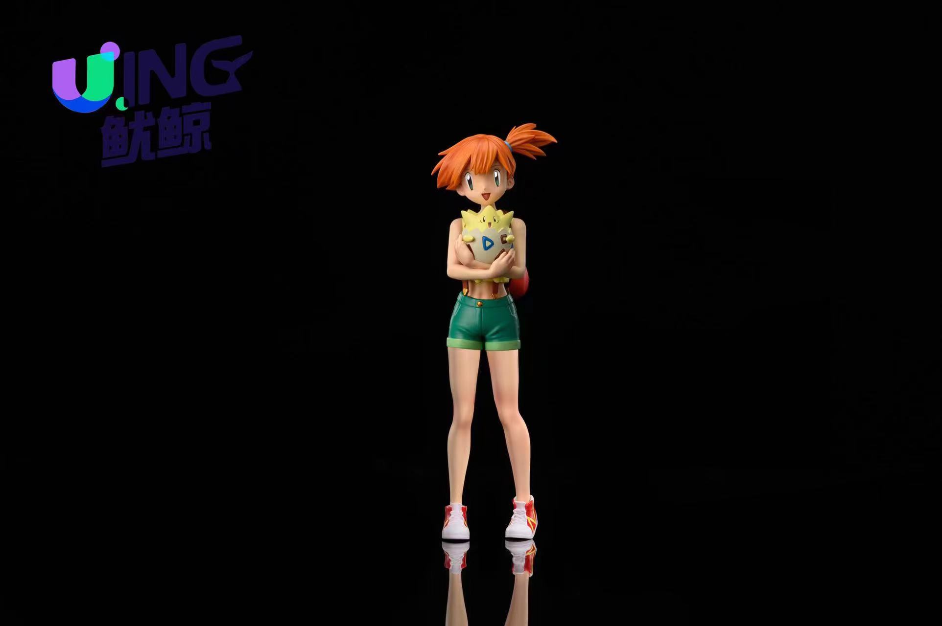 Pre-order UING studio-Pokemon TV Series  Brock タケシ / Misty カスミ 1/20 Statue GK