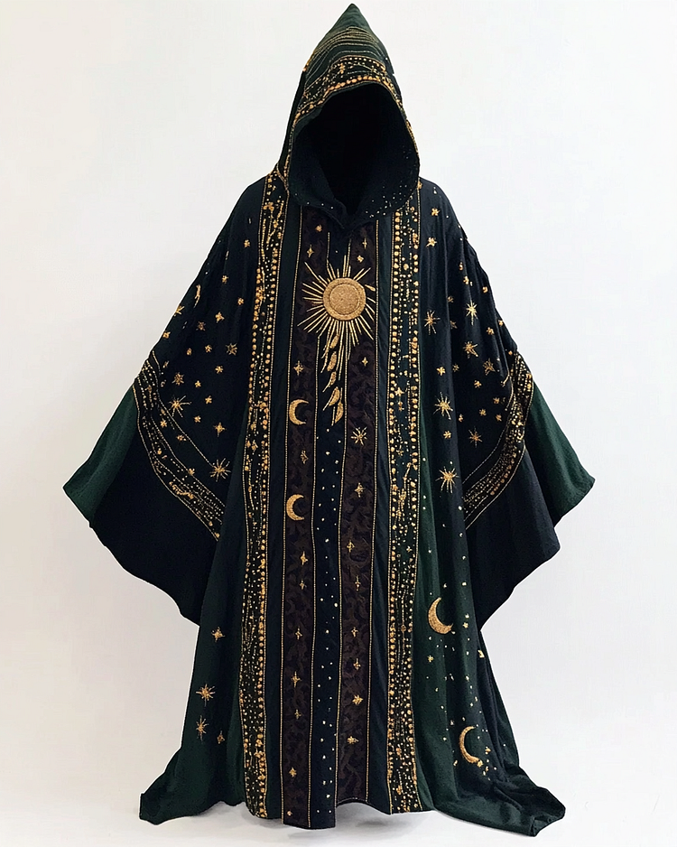 The moon and The stars long wizard cape 22d7
