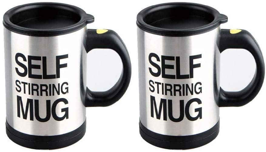 Automatic Stainless Steel Self Stirring Coffee Mug