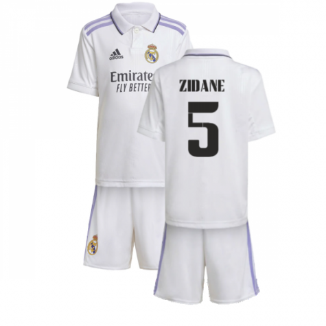 Maillot Real Madrid Zinedine Zidane 5 Mini Kit Domicile Junior 2022/2023