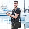 DSLR Camera Shoulder Bag Waterproof Portable Anti-Shock Digital Camera Case Compatible Protector for Camera Lens and Accessories