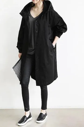 Brownm Autumn Windbreaker Mid-length Small Temperament Waist-controlled Women's Woolen Coats