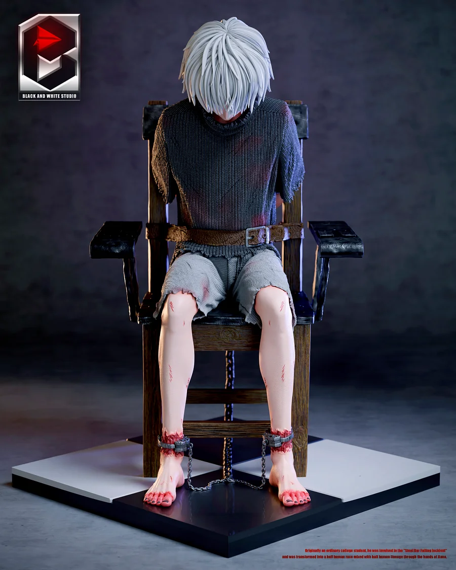 遥斗BW-Studioカネキ PRE-ORDER BW Studio - Tokyo Ghoul - Ken Kaneki 1/6 Statue(GK
