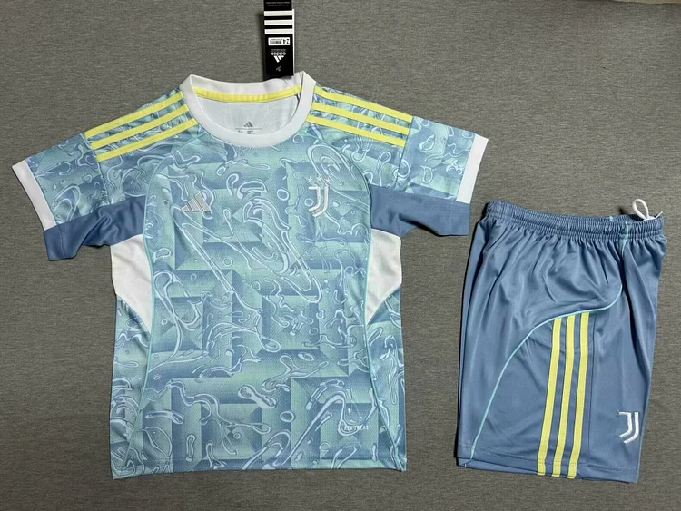 2025-26 Juventus Away Kit - Kids - Fan Edition