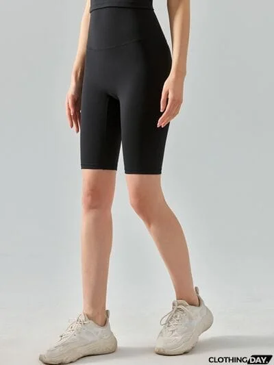 High Waist Active Shorts