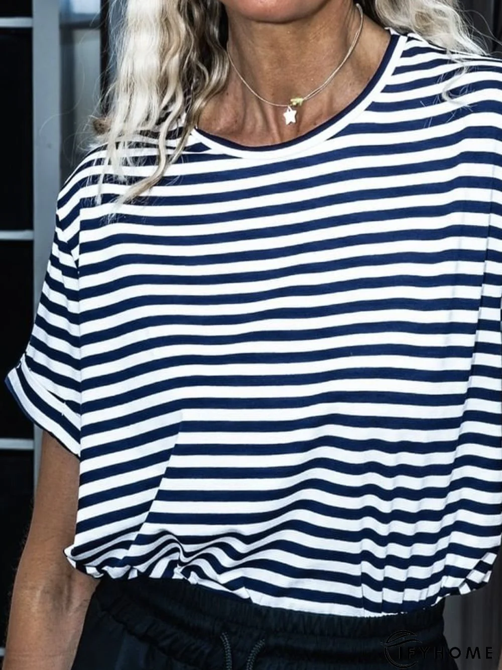 Basic Polyester Cotton T-shirt | IFYHOME