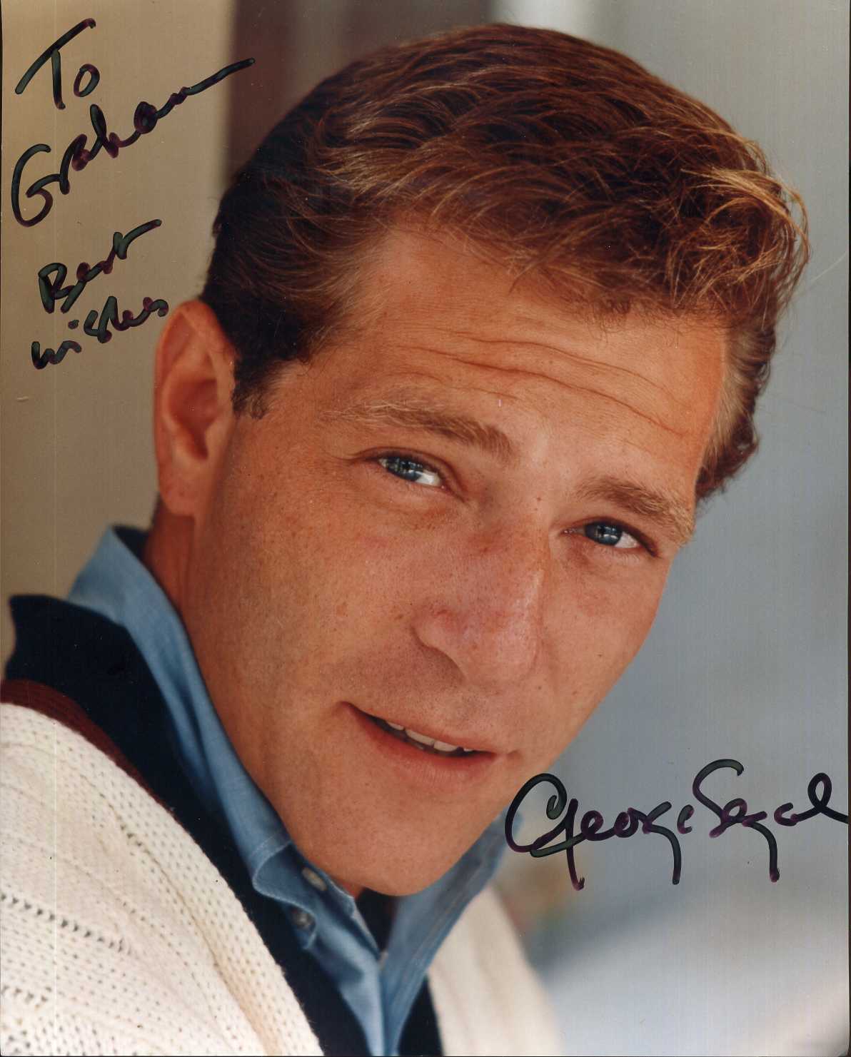 GEORGE SEGAL Signed Photo Poster paintinggraph - Film Star Actor - preprint