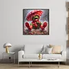 Frog Umbrella-11CT Stamped Cross Stitch 40*40cm/15.75*15.75in tapestrymarket