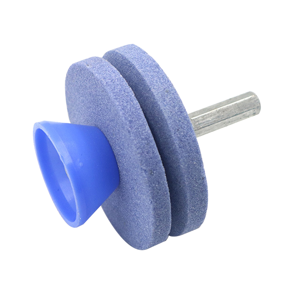 

Universal Grinding Rotary Drill Cutter Lawnmower 2 Layer Grindstone, Blue, 501 Original