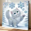 DIY Special Shaped Drill Diamond Painting Kit Framed - Cat