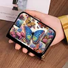 Diamond Painting Butterfly Wallet Diamond Painting Card Holder Coin Purse