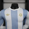 2024 Player Argentina 50th Anniversary Long Sleeve Soccer Jersey