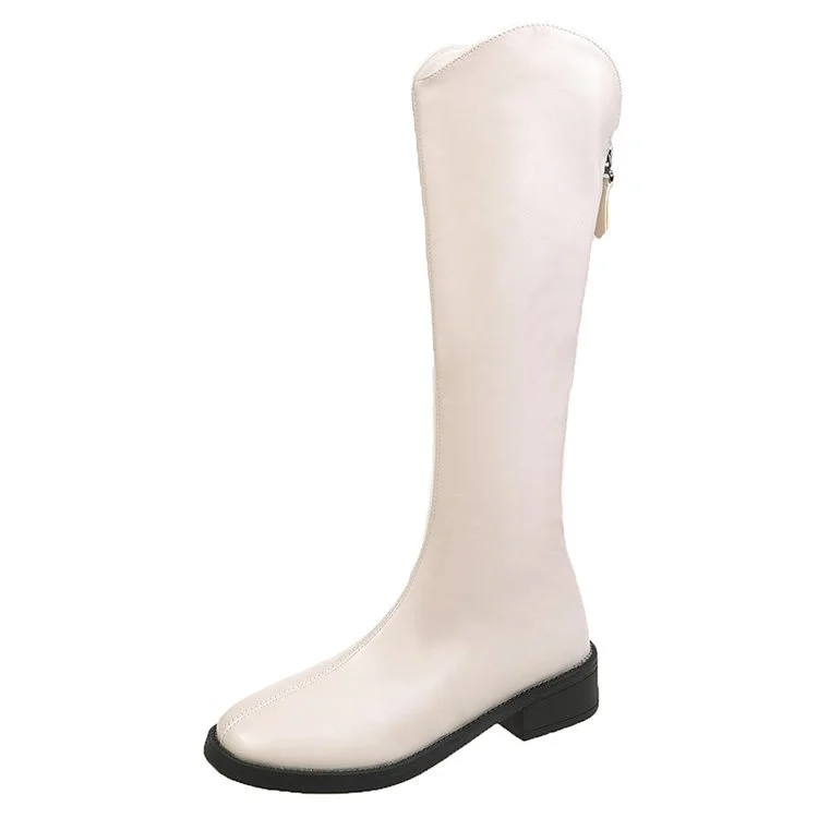 Yyvonne Cowboy Boots Children But Knee Boots Autumn And Winter New Thin Long-Term Martin Boots High Boots Knight Boots