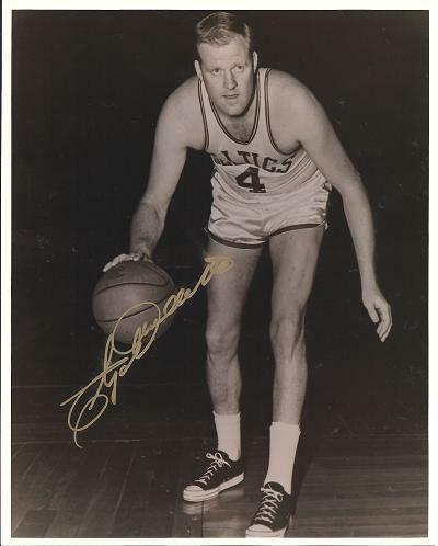 Clyde Lovellette Signed Autographed Boston Celtics 8x10 inch Photo Poster painting
