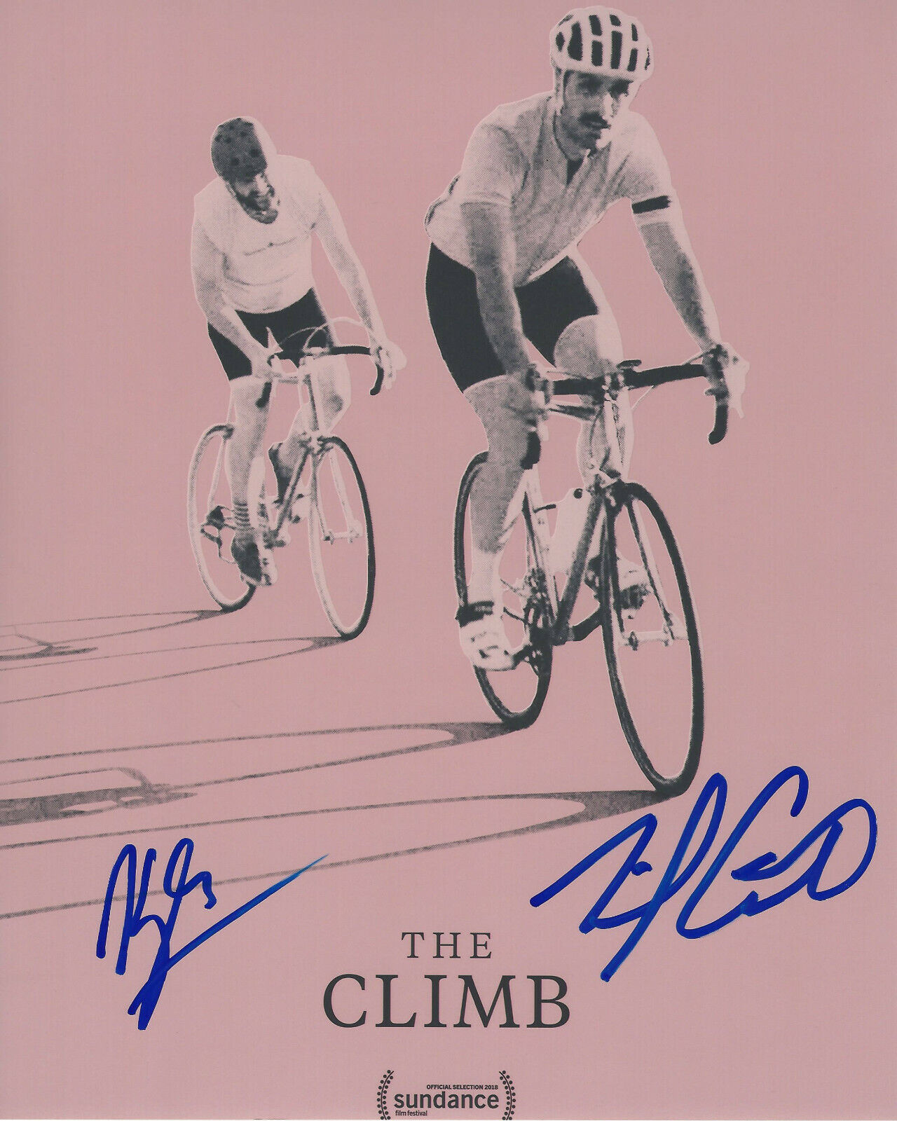 KYLE MARVIN & MICHAEL ANGELO COVINO SIGNED 'THE CLIMB' 8x10 Photo Poster painting C w/COA ACTOR