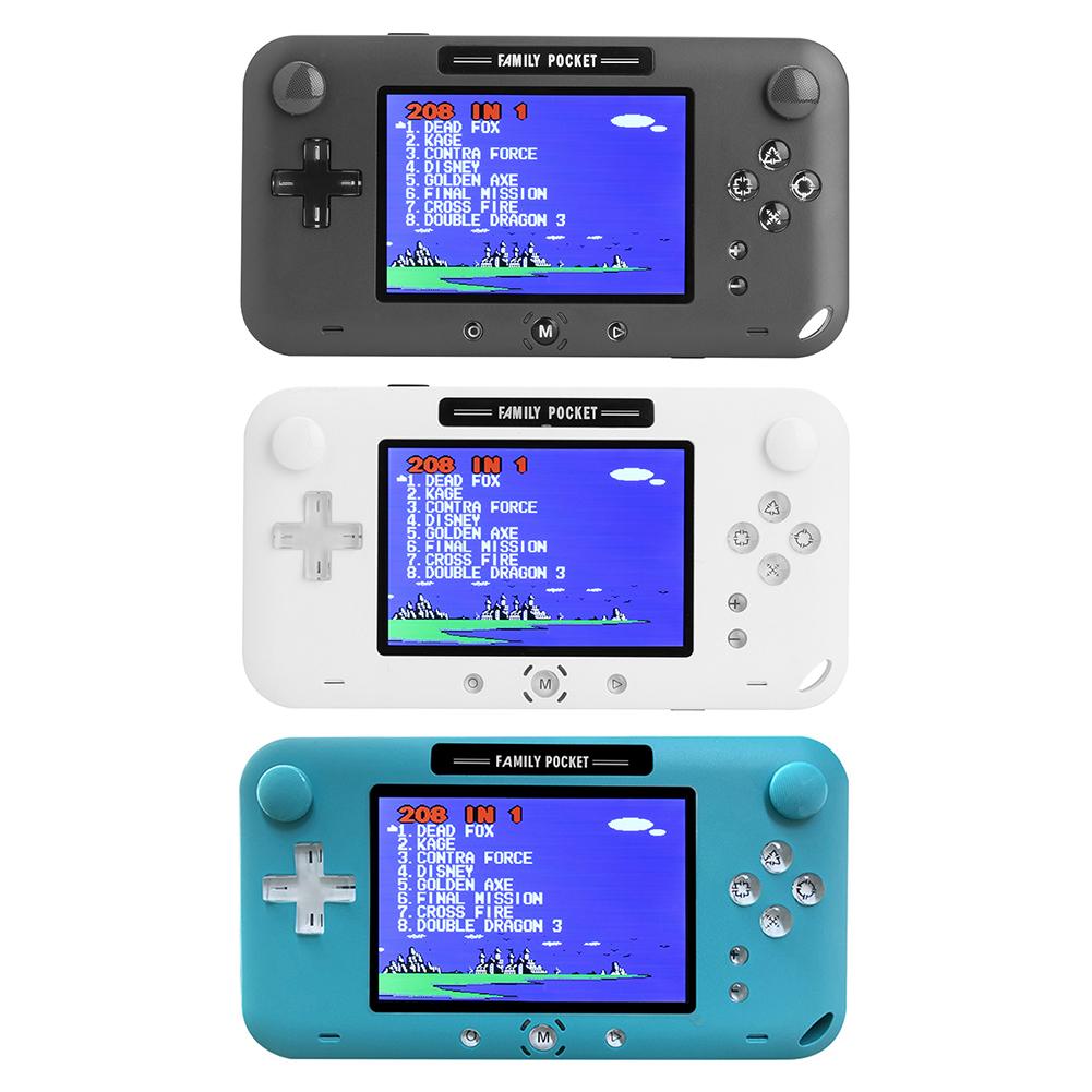

4.0 inch 12 Bit Video Retro Handle Game Console Built-in 200 NES FC Games, Black, 501 Original