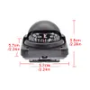 Car Dashboard Compass Multi-function Navigation Magnetic Compass for Camping