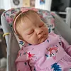 [New Series] 20" Asleep Reborn Girl Cute Truly Handmade Reborn Doll Named Arisde with Heatbeat Coos and Breath - RBBI-Myrebornbabydoll&reg; Myrebornbabydoll&reg;