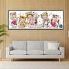 Children-14CT Stamped Cross Stitch Kit(62*21cm)