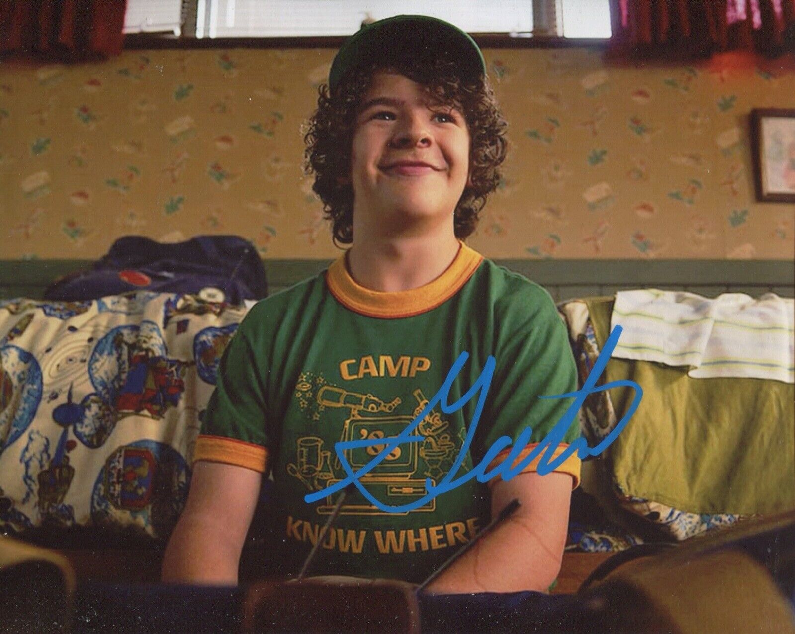 Gaten Matarazzo signed STRANGER THINGS 8x10 Photo Poster painting